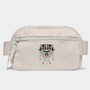 Modern Deco in Pink and Turquoise Bag