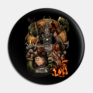 Norse Mythology Pin