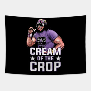 Macho Man Cream of The Crop Tapestry