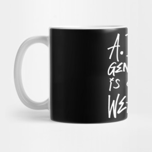AI Art Just For Weaklings - Dark Mug