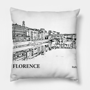 Florence Italy Pillow
