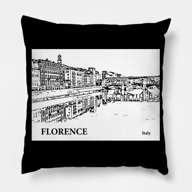Florence Italy Pillow by Lakeric