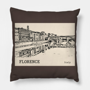 Florence Italy Pillow