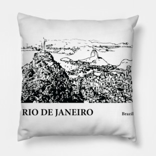 Rio de Janeiro Brazil Pillow