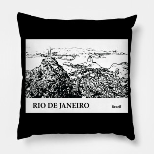 Rio de Janeiro Brazil Pillow