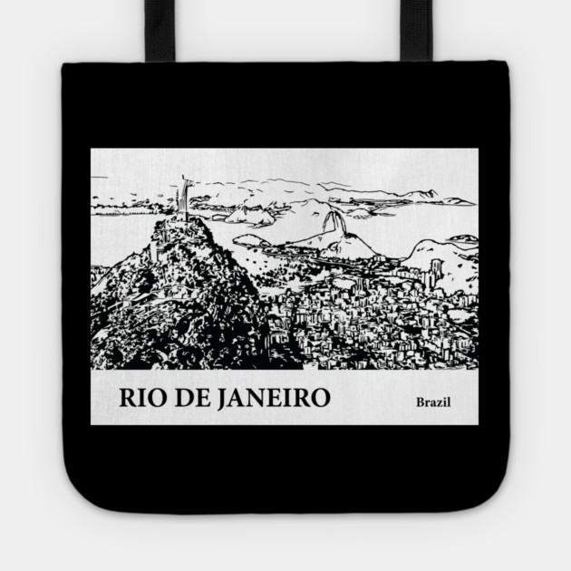 Rio de Janeiro Brazil Tote by Lakeric