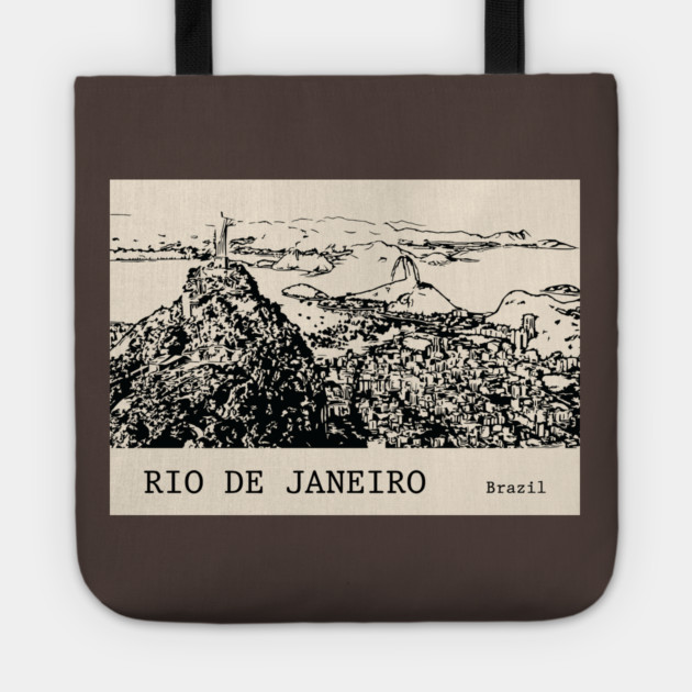 Rio de Janeiro Brazil Tote by Lakeric