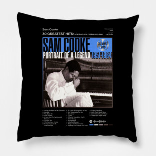 Sam Cooke - 30 Greatest Hits: Portrait of a Legend 1951-1964 Tracklist Album Pillow