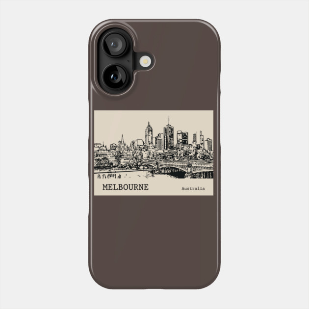 Melbourne Australia Phone Case by Lakeric