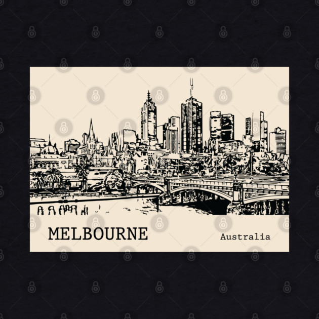 Melbourne Australia by Lakeric