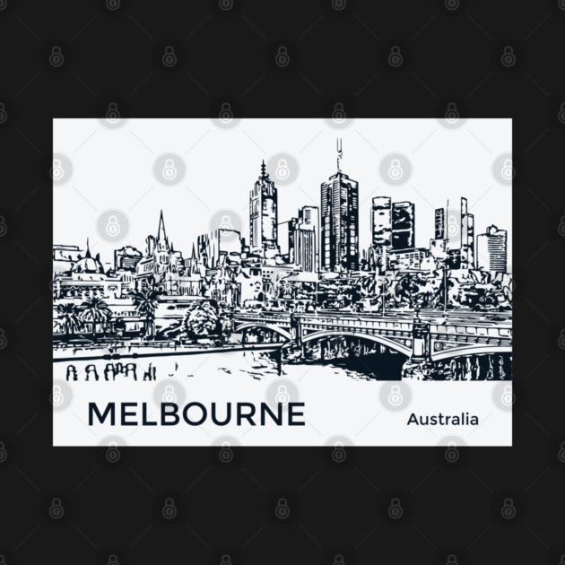 Melbourne Australia by Lakeric
