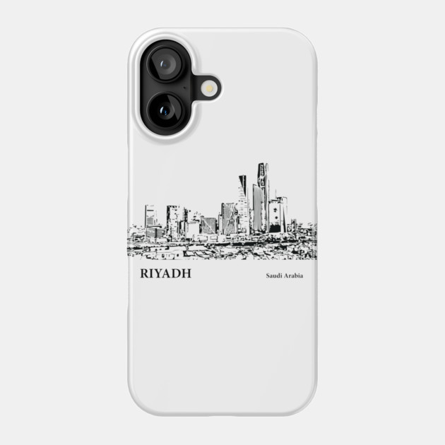 Riyadh Saudi Arabia Phone Case by Lakeric