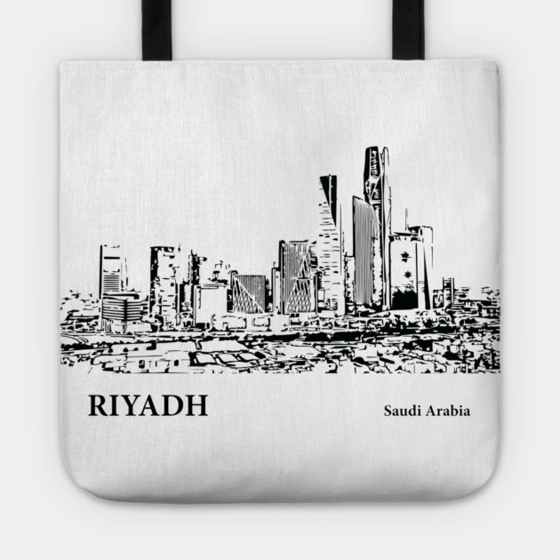 Riyadh Saudi Arabia Tote by Lakeric