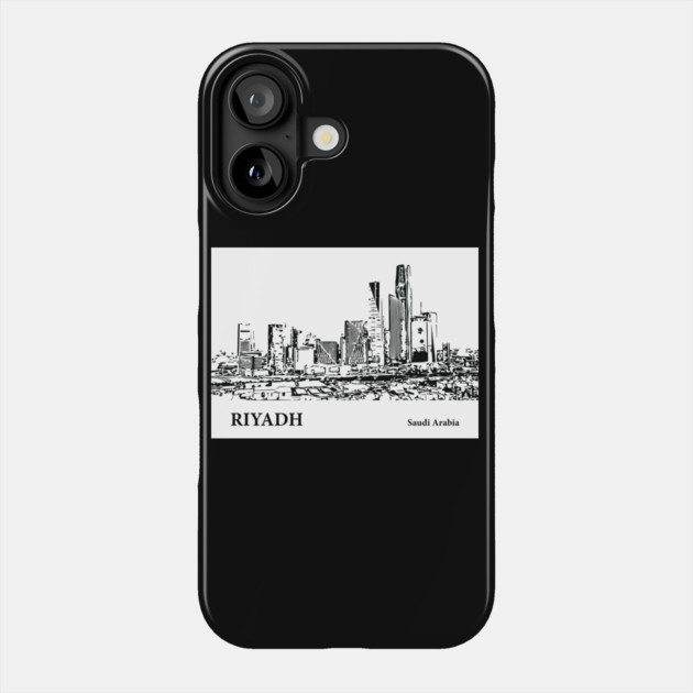 Riyadh Saudi Arabia Phone Case by Lakeric