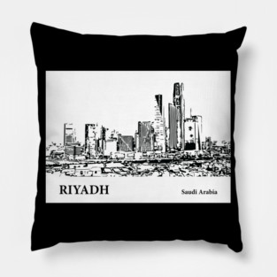 Riyadh Saudi Arabia Pillow