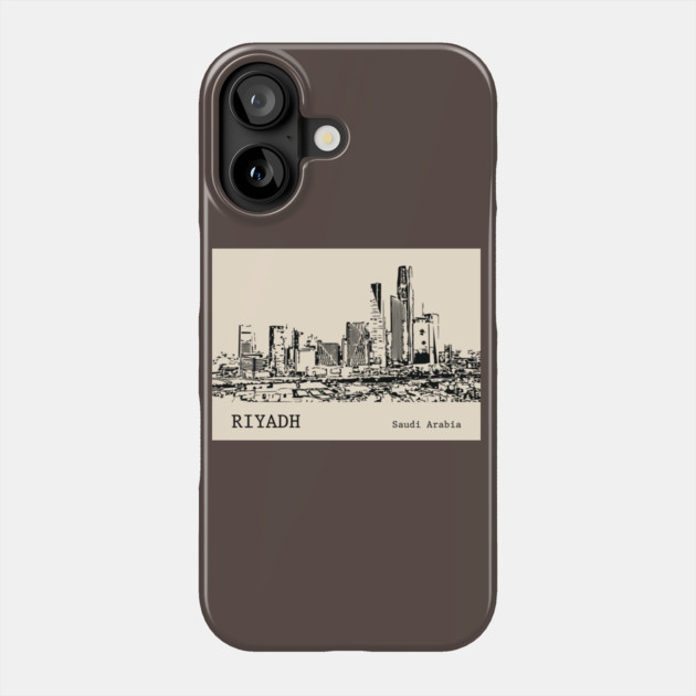 Riyadh Saudi Arabia Phone Case by Lakeric