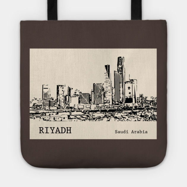 Riyadh Saudi Arabia Tote by Lakeric