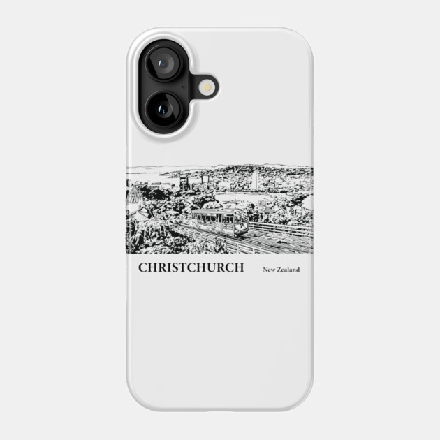 Christchurch New Zealand Phone Case by Lakeric