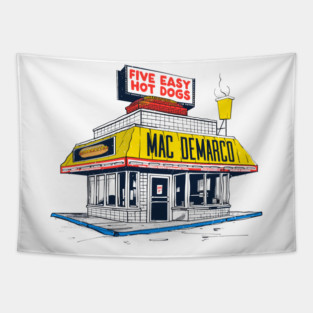 Mac DeMarco Original Fan Art Tapestry