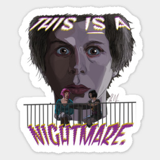 Scott Pilgrim VS The World: This is a Nightmare Sticker