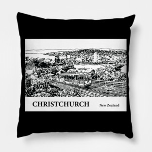 Christchurch New Zealand Pillow