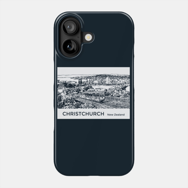 Christchurch New Zealand Phone Case by Lakeric