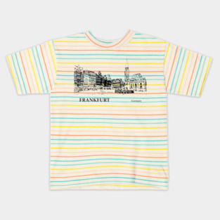 Frankfurt Germany Kids T-Shirt