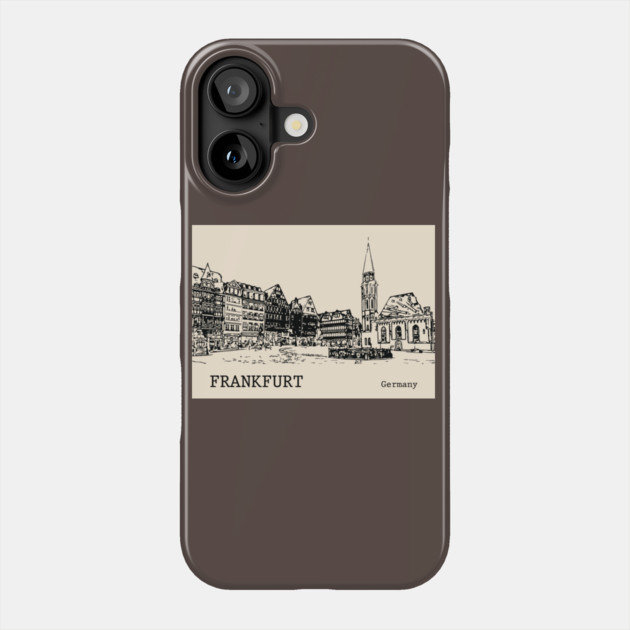 Frankfurt Germany Phone Case by Lakeric
