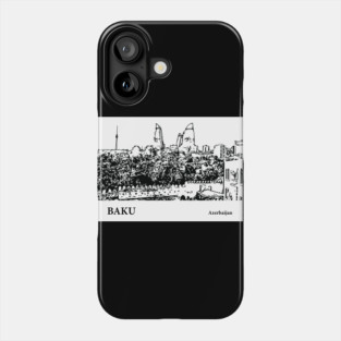 Baku Azerbaijan Phone Case