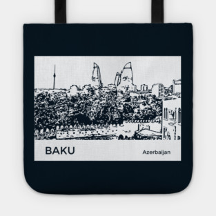 Baku Azerbaijan Tote