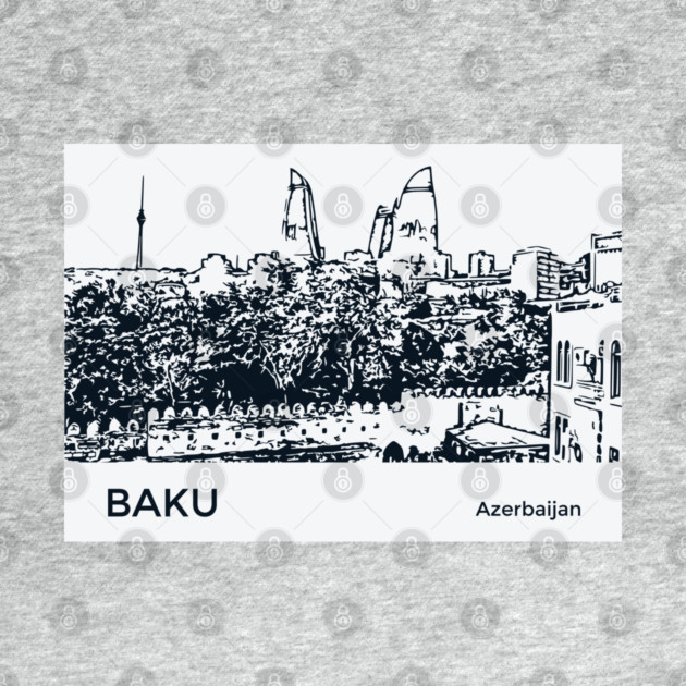 Baku Azerbaijan by Lakeric