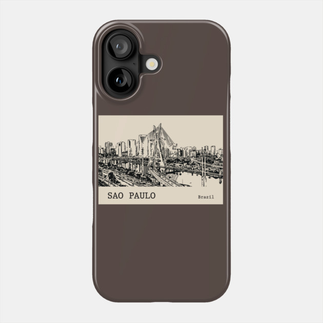 Sao Paulo Brazil Phone Case by Lakeric