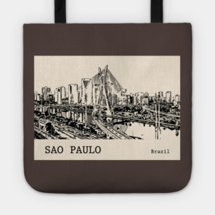 Sao Paulo Brazil Tote