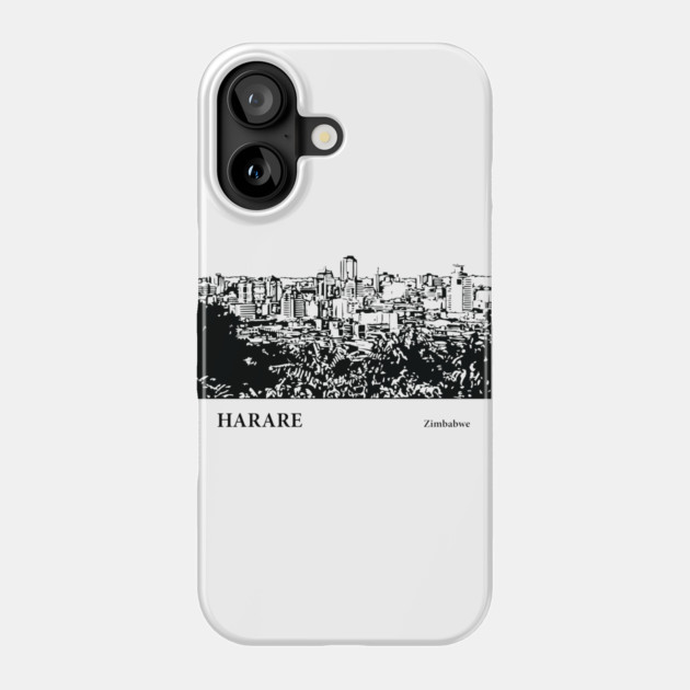 Harare Zimbabwe Phone Case by Lakeric