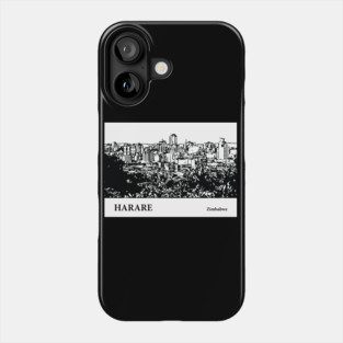 Harare Zimbabwe Phone Case