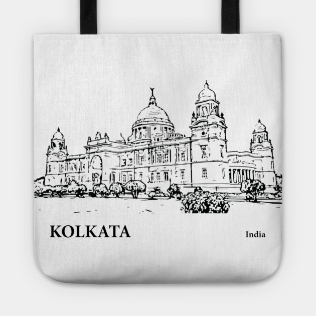 Kolkata India Tote by Lakeric
