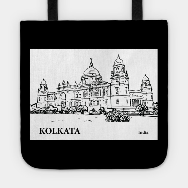 Kolkata India Tote by Lakeric
