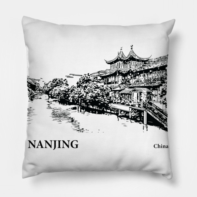 Nanjing China Pillow by Lakeric