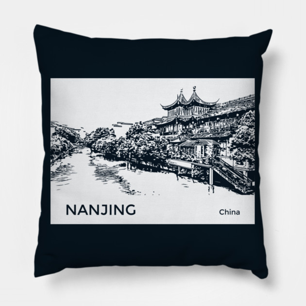 Nanjing China Pillow by Lakeric