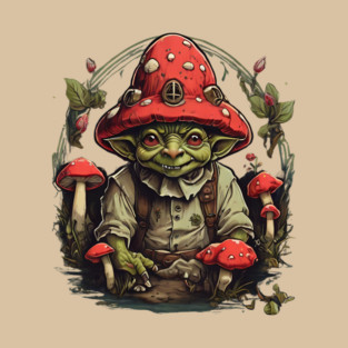 Goblincore Goblin Cottagecore Vintage T-Shirt