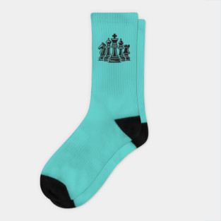 Chess Pieces Socks