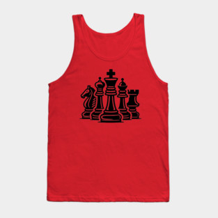 Chess Pieces Tank Top