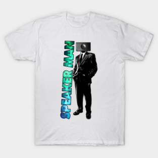 Speakerman of The alliance, skibidi toilet themed speakermen T-Shirt