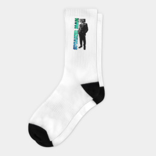 Speakerman of The alliance, skibidi toilet themed speakermen Socks