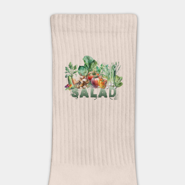 Watercolor Salad by HolidayBug