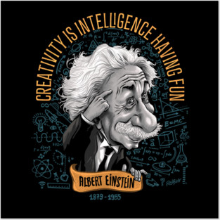Albert Einstein Posters and Art