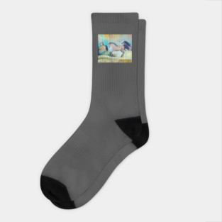 Horses spark Socks