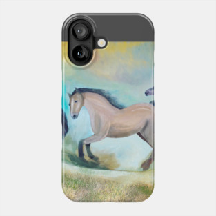 Horses spark Phone Case