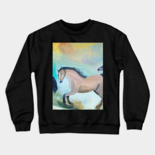 Horses spark Crewneck Sweatshirt