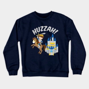 Huzzah Renaissance Fair Knight Crewneck Sweatshirt